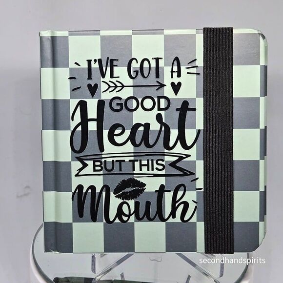 Pocket-Sized Sass: The Ultimate Mini Sketchbook  ~Ive got a good heart - Picture 1 of 1